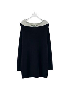 Dior black cashmere hoodie